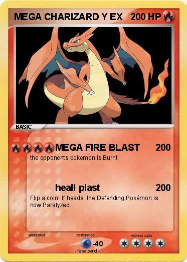 Pokemon MEGA CHARIZARD Y EX