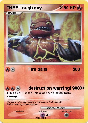 Pokemon THEE  tough guy.              2