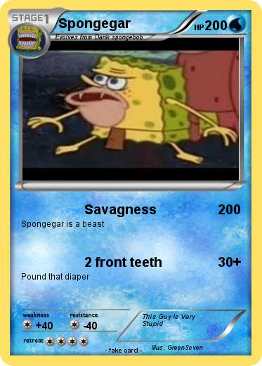 Pokemon Spongegar