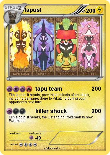 Pokemon tapus!
