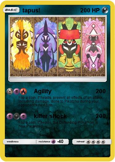 Pokemon tapus!