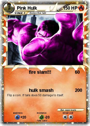 Pokemon Pink Hulk