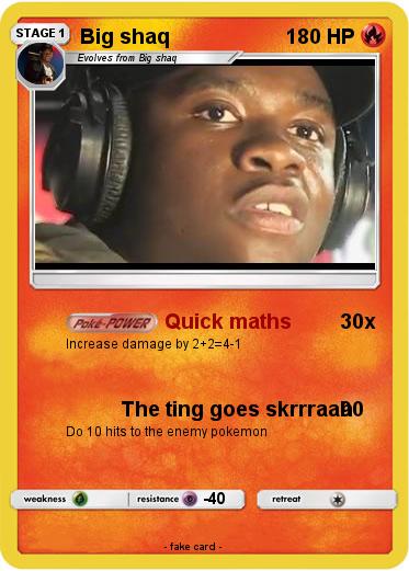 Pokemon Big shaq