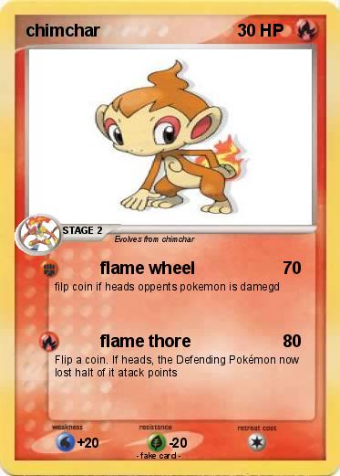 Pokemon chimchar
