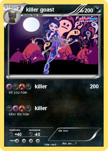Pokemon killer goast