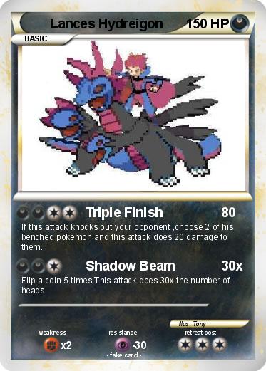 Pokemon Lances Hydreigon