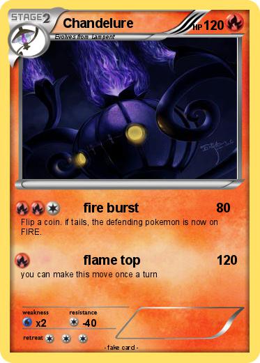 Pokemon Chandelure