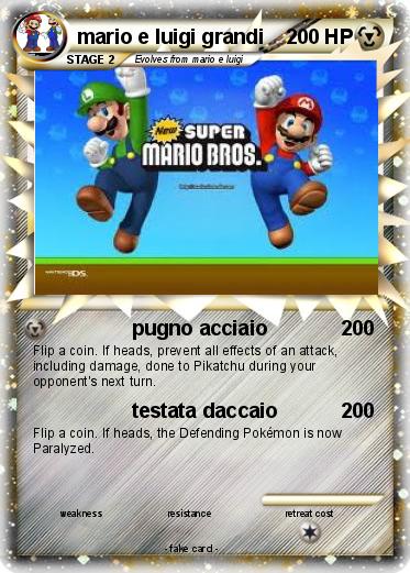 Pokemon mario e luigi grandi