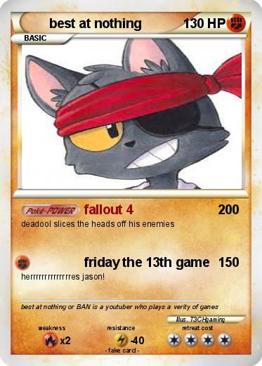 Pokemon best at nothing