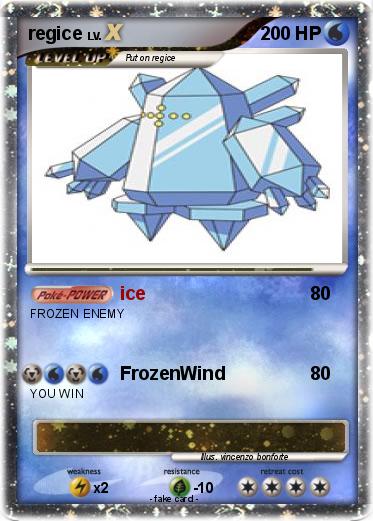 Pokemon regice