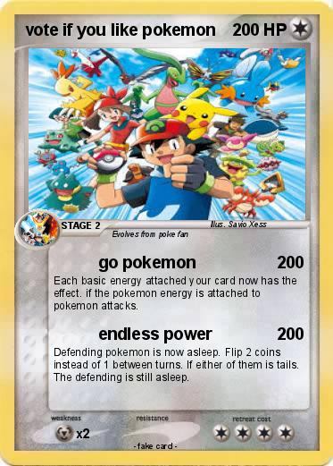 Pokemon vote if you like pokemon