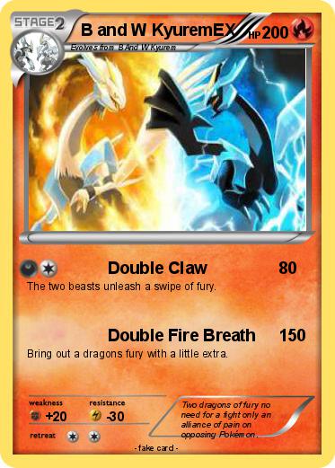 Pokemon B and W KyuremEX