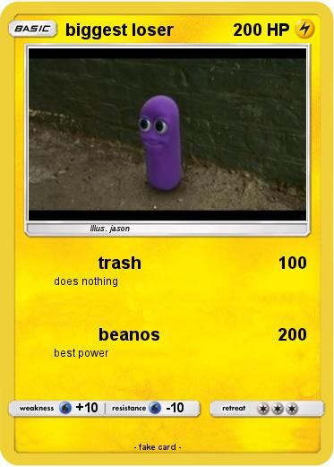 Pokemon biggest loser