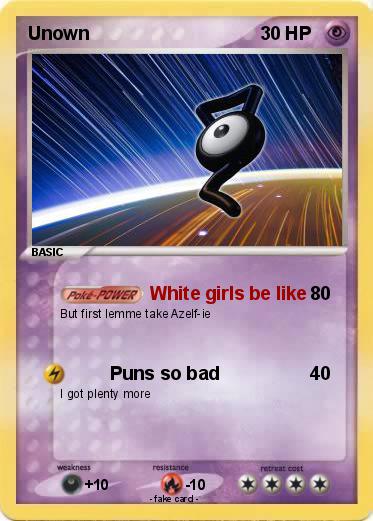Pokemon Unown
