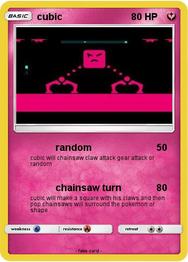Pokemon cubic