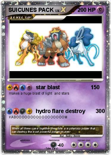 Pokemon SUICUNES PACK