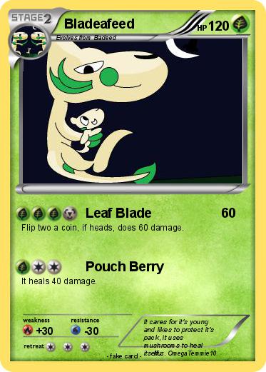 Pokemon Bladeafeed