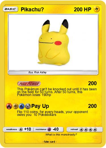 Pokemon Pikachu?