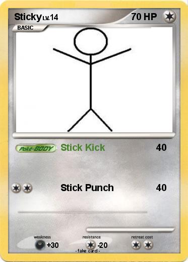 Pokemon Sticky