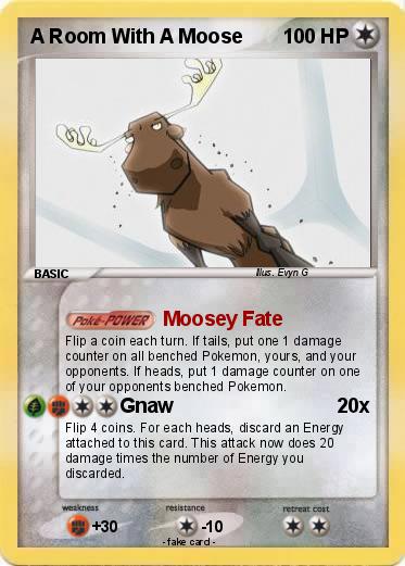 Pokemon A Room With A Moose