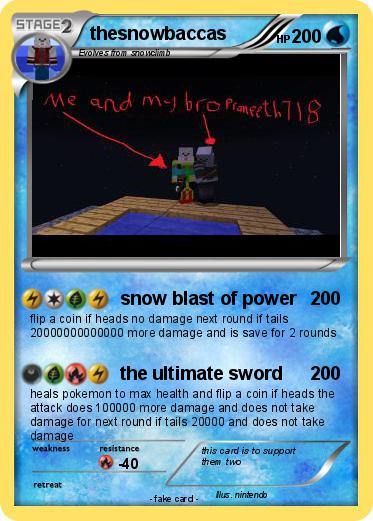 Pokemon thesnowbaccas