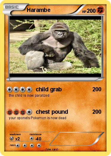 Pokemon Harambe