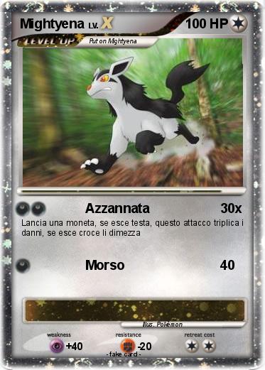 Pokemon Mightyena