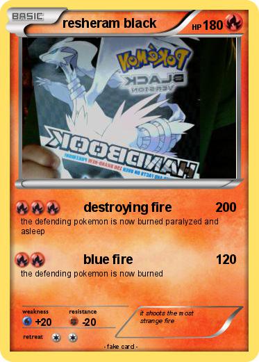 Pokemon resheram black
