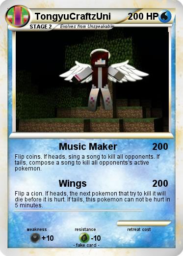Pokemon TongyuCraftzUni