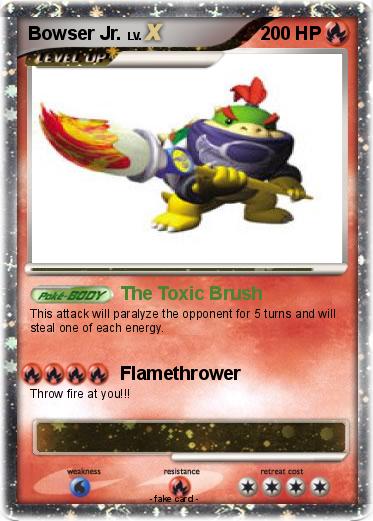 Pokemon Bowser Jr.