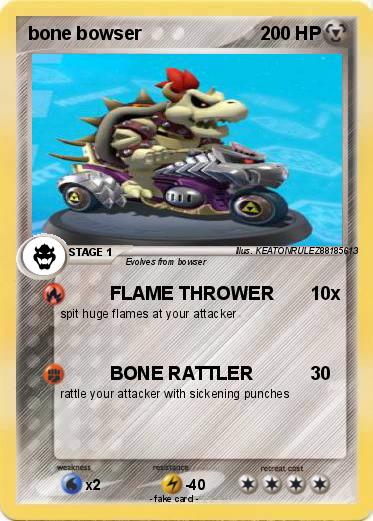 Pokemon bone bowser