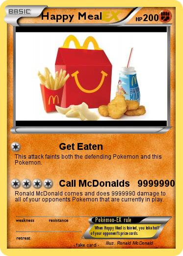 Pokemon Happy Meal