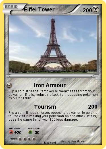 Pokemon Eiffel Tower