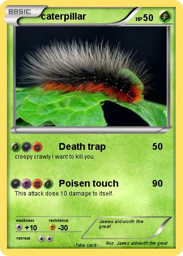 Pokemon caterpillar