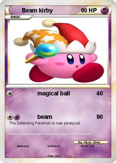 Pokemon Beam kirby