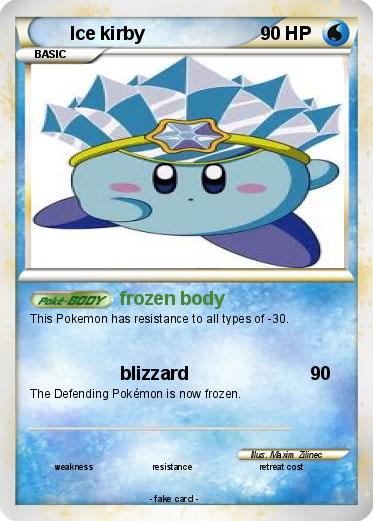 Pokemon Ice kirby