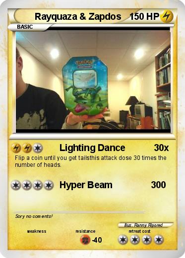Pokemon Rayquaza & Zapdos