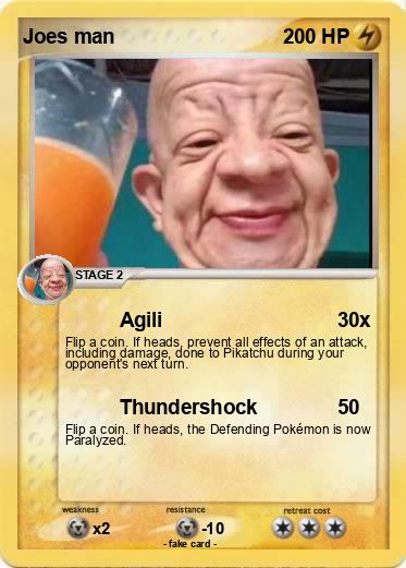 Pokemon Joes man