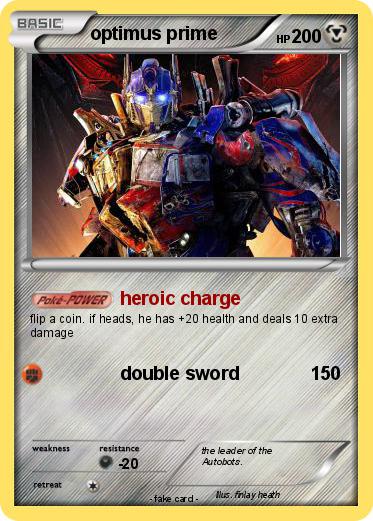Pokemon optimus prime