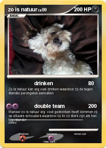 Pokemon zo is natuur