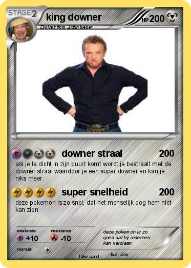 Pokemon king downer