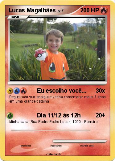 Pokemon Lucas Magalhães