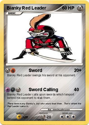Pokemon Bianky Red Leader