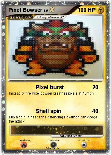 Pokemon Pixel Bowser
