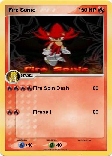 Pokemon Fire Sonic
