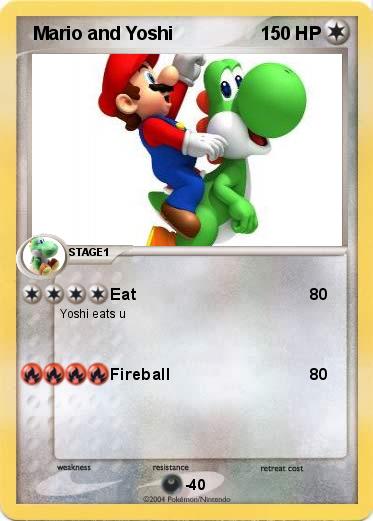 Pokemon  Mario and Yoshi