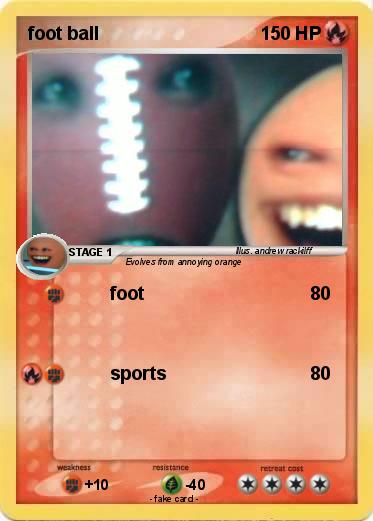 Pokemon foot ball