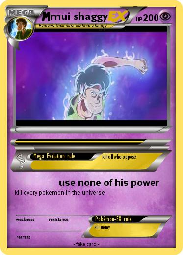 Pokemon mui shaggy