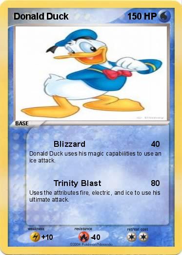 Pokemon Donald Duck