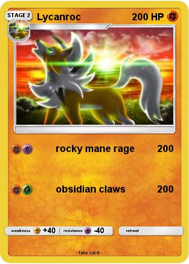 Pokemon Lycanroc